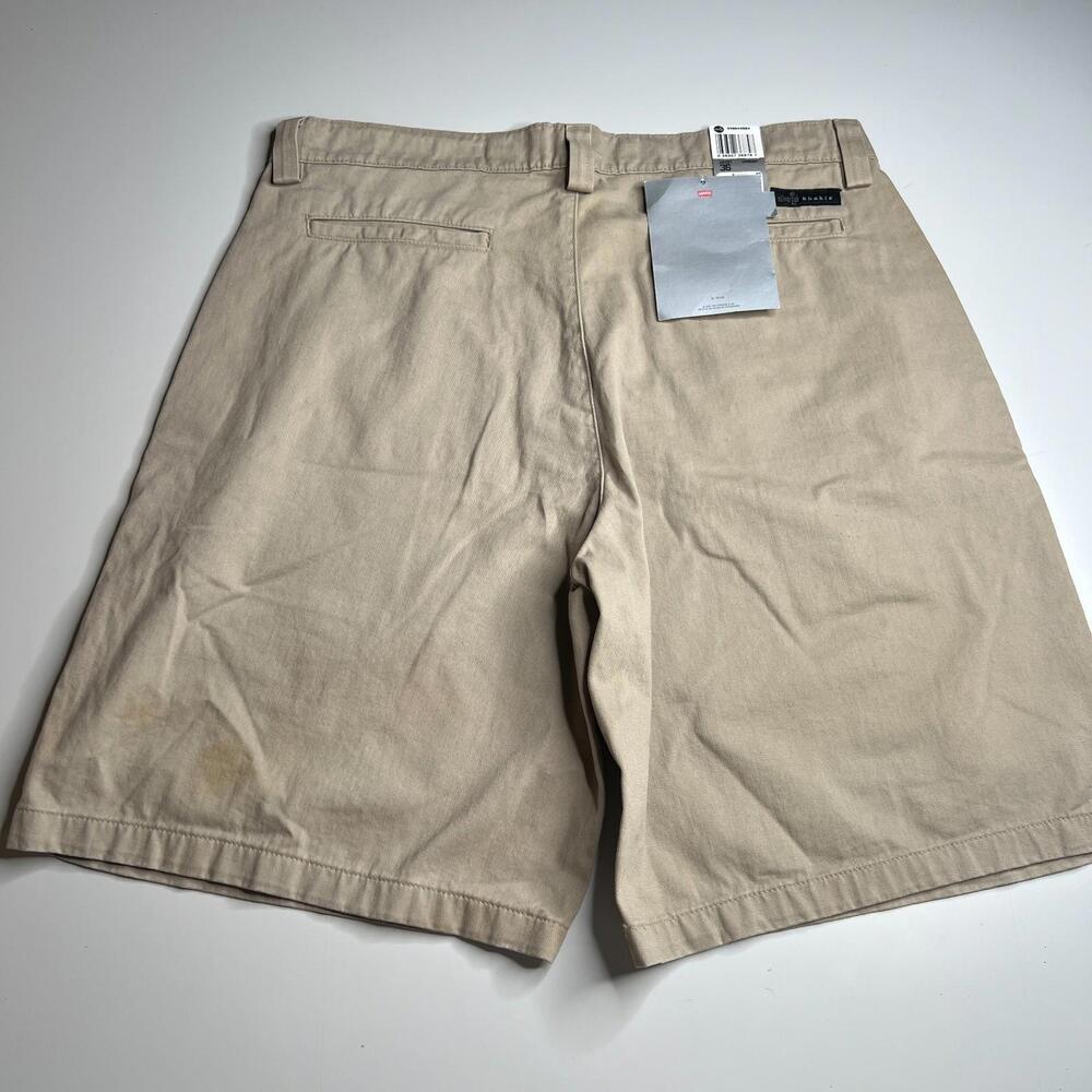 Vintage 1998 Levi’s SilverTab Khakis Shorts‎ Mens 36 Beige Tan Loose Fit NWT
